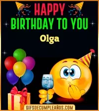 GiF Happy Birthday To You Olga